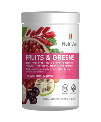 NutriDyn Fruits and Greens - Strawberry Kiwi